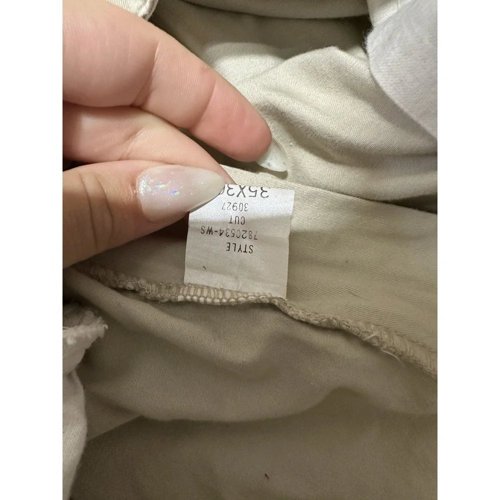 Vintage Polo Ralph Lauren The Classic Golf Pant Beige size 35x30 Made in USA‎